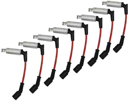 Ultra 40 Race Spark Plug Wire Set LS Series Red