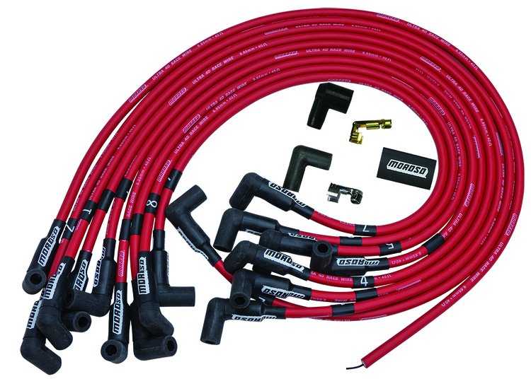 Ultra 40 Unsleeved Spark Plug Wire Set Big Block Chevy