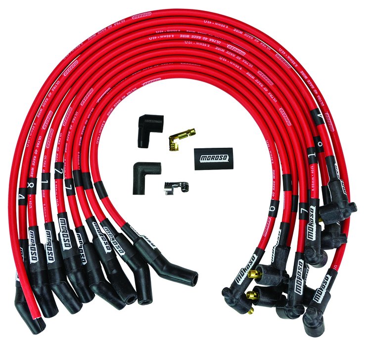 Ultra 40 Unsleeved Spark Plug Wire Set Ford 289-302