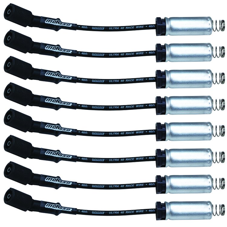 Ultra 40 Unsleeved Spark Plug Wire Set Small Block Chevy LS1