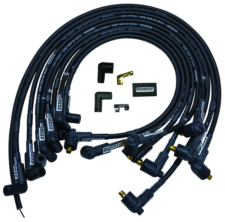 Ultra 40 Unsleeved Spark Plug Wire Set Small Block Chevy