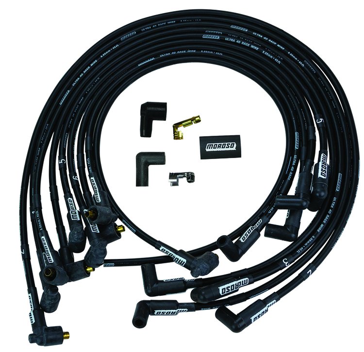 Ultra 40 Unsleeved Spark Plug Wire Set Small Block Chevy