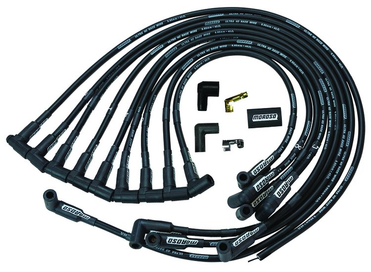 Ultra 40 Unsleeved Spark Plug Wire Set Small Block Chevy