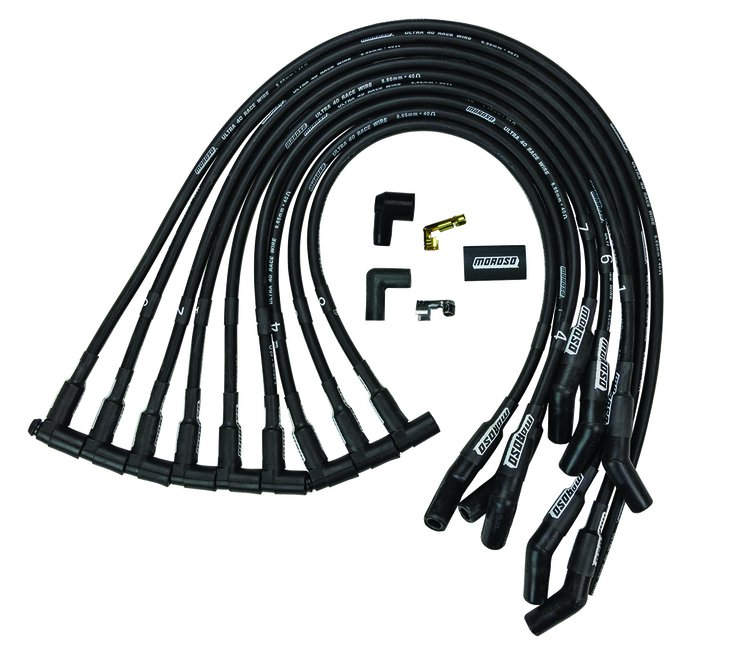 Ultra 40 Unsleeved Spark Plug Wire Set Small Block Chevy