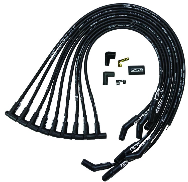 Ultra 40 Unsleeved Spark Plug Wire Set Big Block Chevy