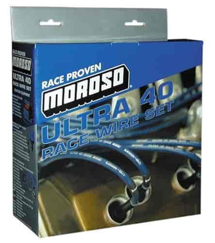 Ultra 40 Race Unsleeved Spark Plug Wire Set GM LS Series (Coil On Plug)