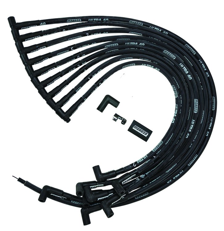 Ultra 40 Sleeved Spark Plug Wire Set Big Block Chevy