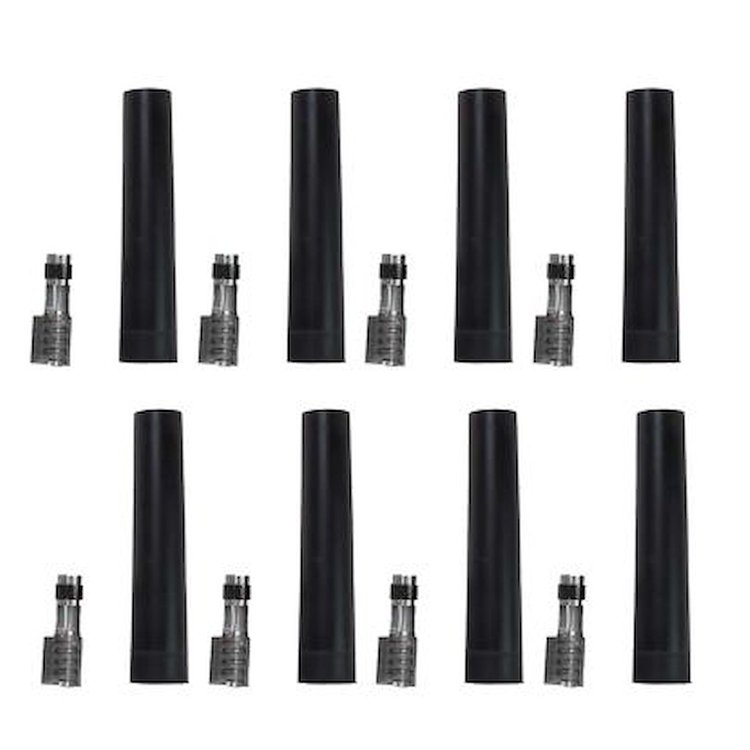 73858 Ultra 40 Spark Plug Boot and Terminal Kit, Short Straight Ends