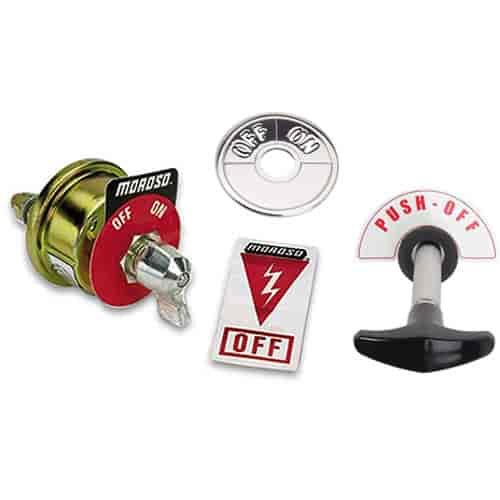Master Disconnect Switch Kit Rating: 20 amps @ 6-36 volts DC