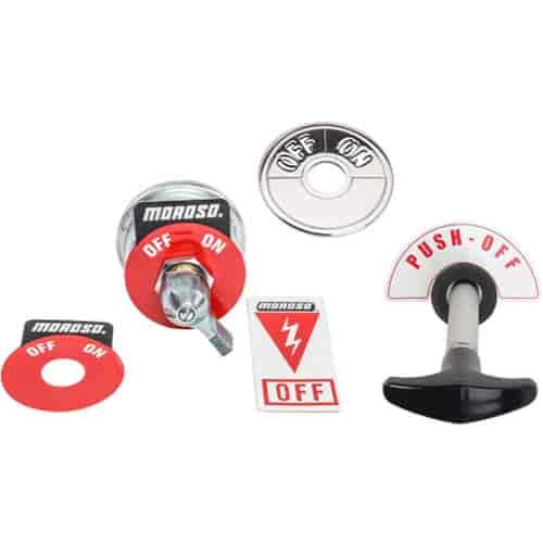 Master Disconnect Switch Kit Rating: 175 amps @ 6-36 volts DC