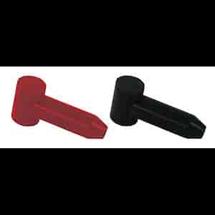 Boots for Battery Disconnect Switches (1) Red & (1) Black Boot