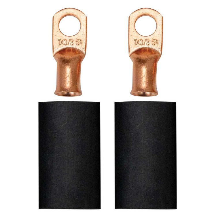 74158 Battery Cable Terminal Kit [1-Gauge Wire, 3/8 in. Diameter Stud]