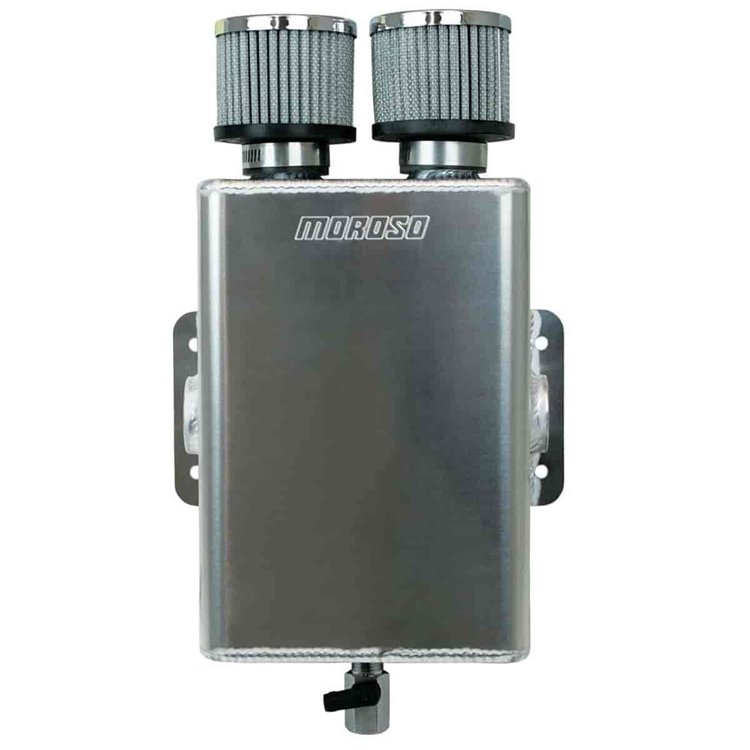 Dual Breather Air/Oil Separator Tank