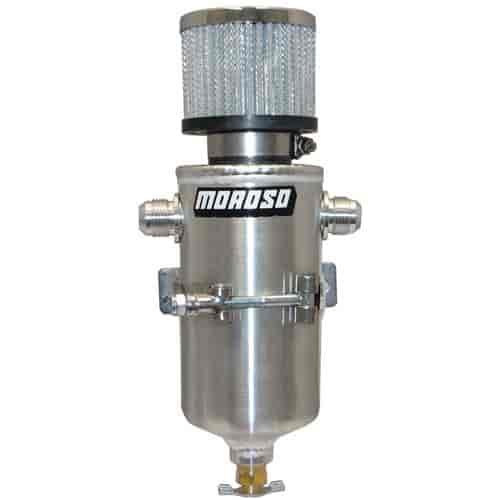 Oil Breather Tank (2) -10AN Male Side Fittings