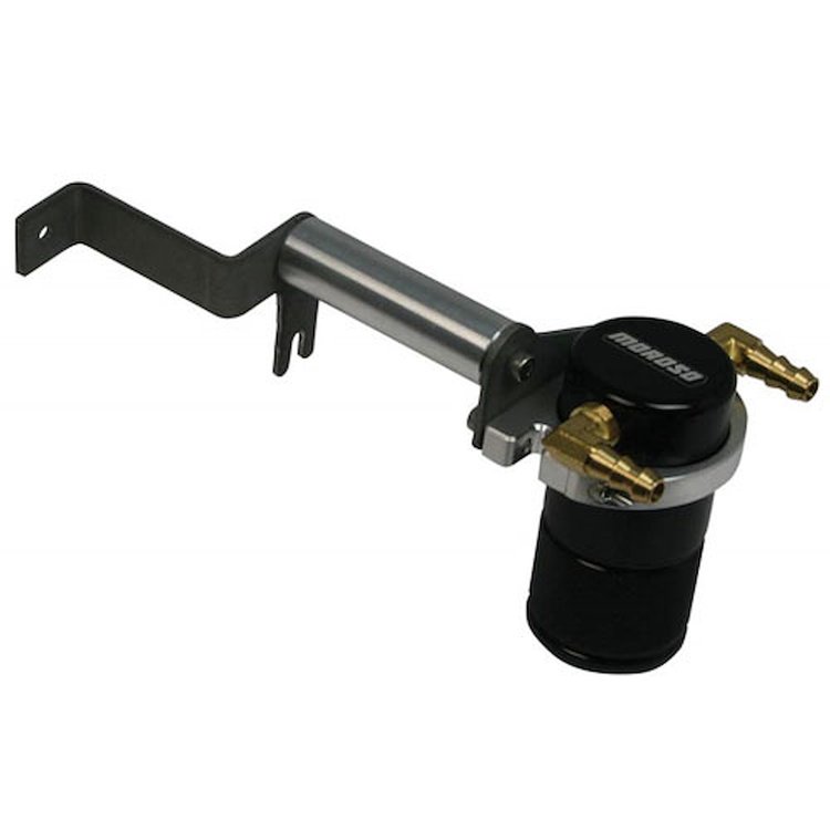85653 Separator, Air Oil, Catch Can, Small Body, Black Finish, Camaro Zl1 12-15
