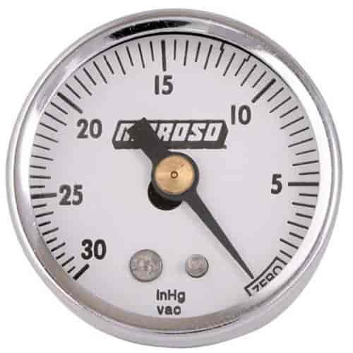Vacuum Gauge 1.50" Diameter