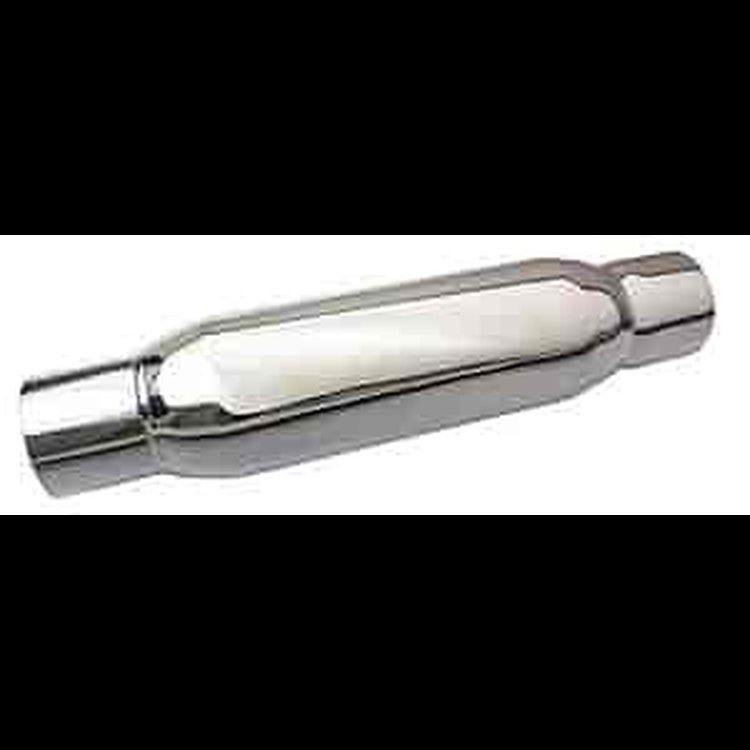 Spiral Flow Muffler 3" Inlet/Outlet