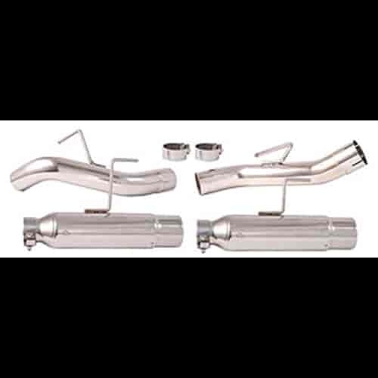 Axle-Back Exhaust System 2005-Up Mustang GT 4.6L