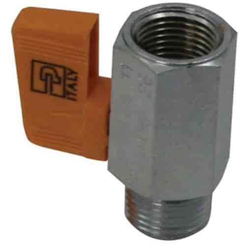 Breather Tank Ball Valve 3/8" Male & Female Ports