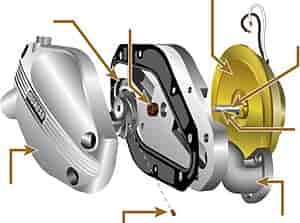 Replacement Water Pump Motor For Moroso Polished Electric Water Pumps