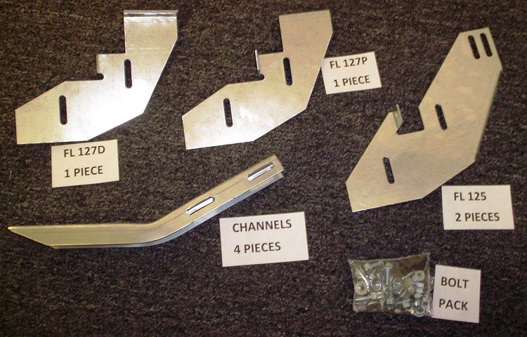 GlaStep Running Board Bracket Kit Fits Select Dodge/Chrysler/Volkswagen Models