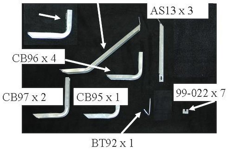 Factory Running Board Bracket Kit for 2010-2017 Dodge Sprinter Van