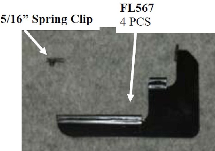 Fusion Running Board Bracket Kit for 2015-2018 Chevrolet Colorado/GMC Canyon