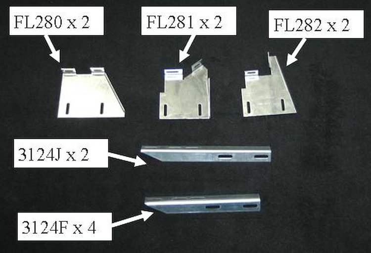 Premier Running Board Bracket Kit for 2016-2017 Honda Pilot
