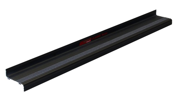 ClassicPro Series Cab Length Extruded Running Boards for 2015-2019 GM Colorado/Canyon Crew Cab [Black Anodized Finish]