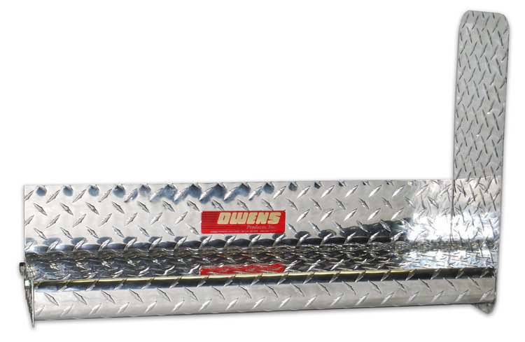 Classic Series Extra-Wide Full Length Diamond Tread Running Boards, Universal Fitment [Polished Finish]