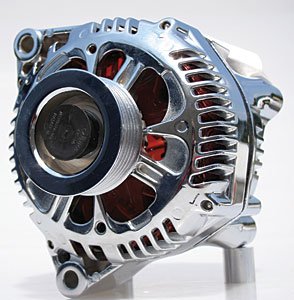 Alternator 105 Amp Corvette Chrome