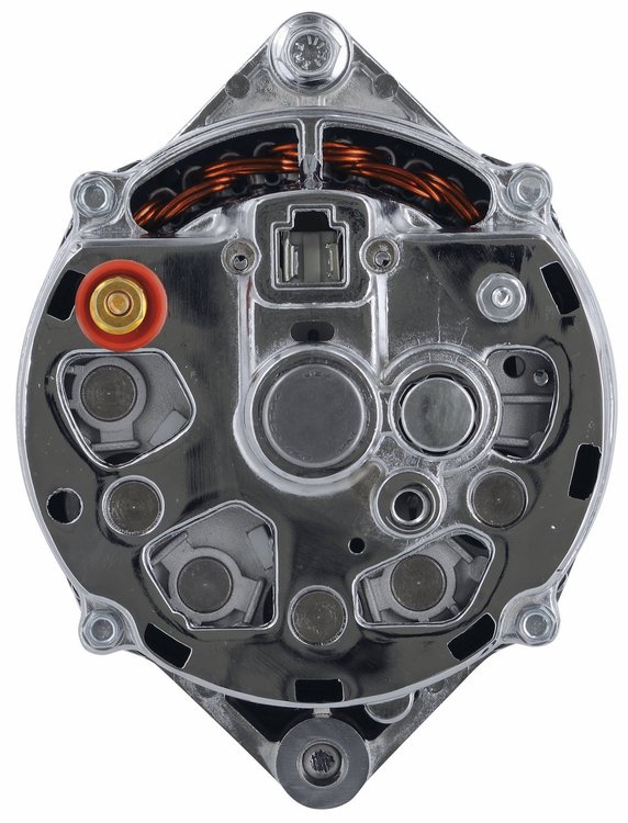 10DN Externally-Regulated 100 Amp Alternator [Chrome Finish]