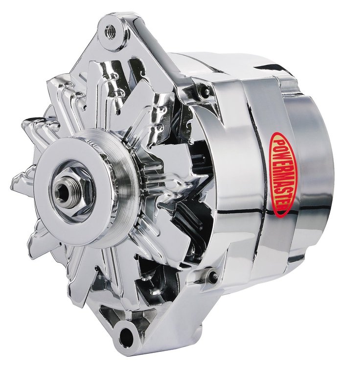 GM 12si-Style Alternator Chrome