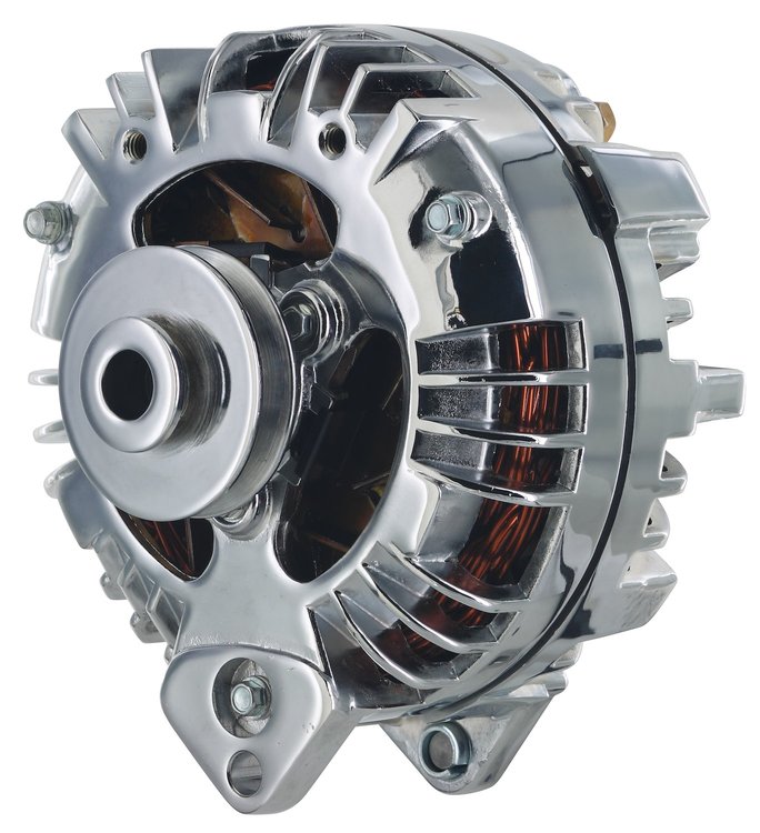Upgrade Alternator Chrome Finish
