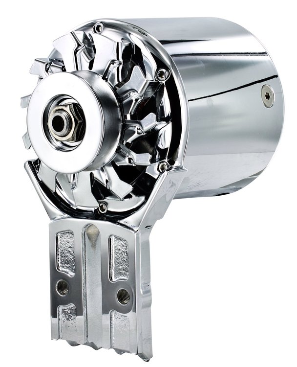 1939-48 Ford Flathead PowerGEN Front Mount Alternator Chrome