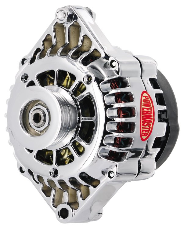 GM CS130D Straight Mount 7.24" Alternator Chrome