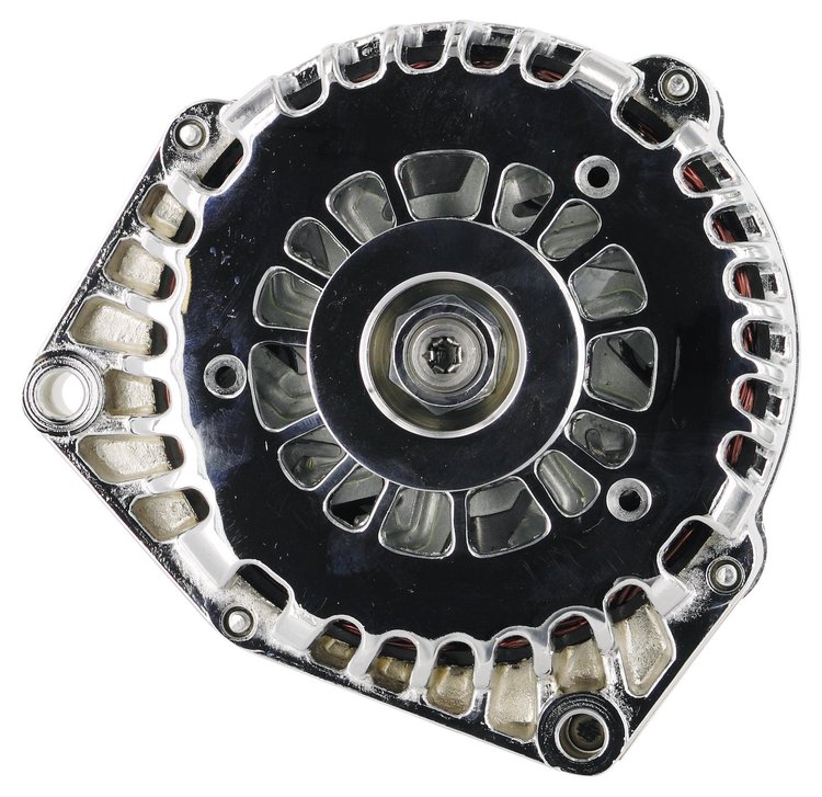AD244 Style Alternator Chrome
