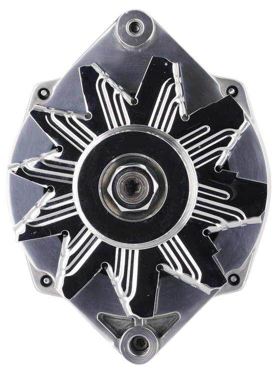 GM 12si-Style Alternator Polished