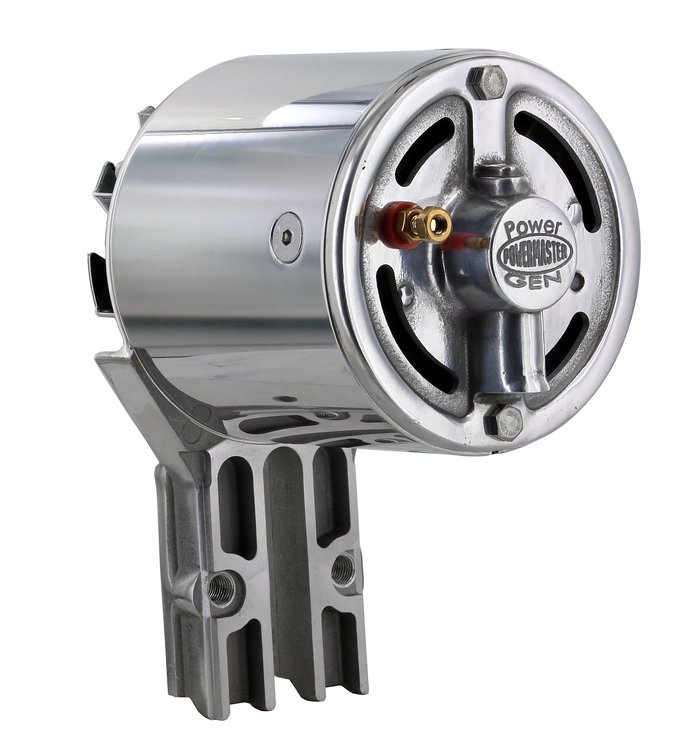 1939-48 Ford Flathead PowerGEN Front Mount Alternator Polished