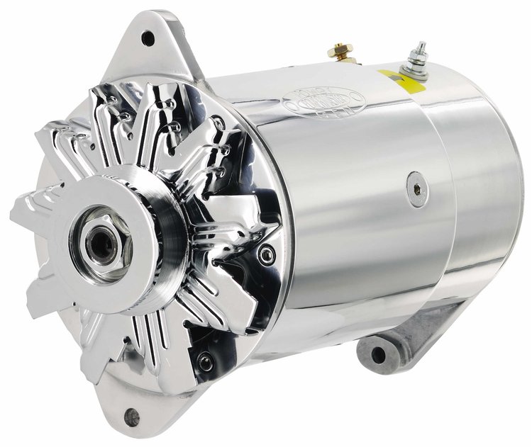 GM Long PowerGEN Alternator Polished