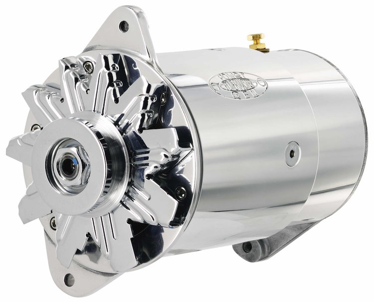 GM Long PowerGEN Alternator Polished