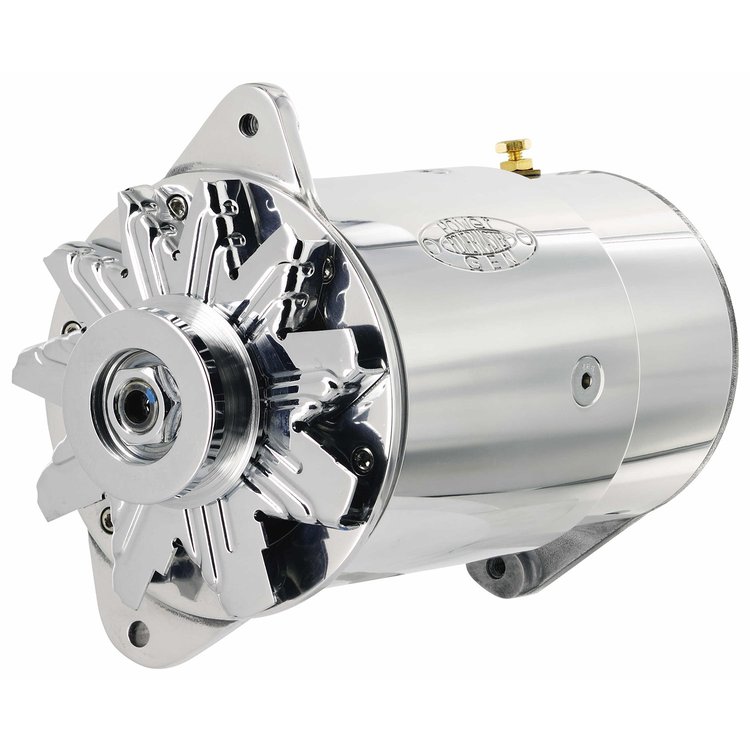 GM Long PowerGEN Alternator Polished