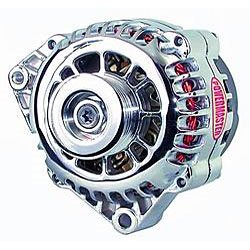 GM CS130D Offset Left Mount 4.17" Alternator Polished