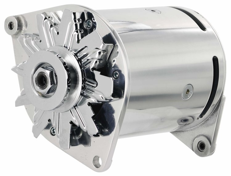 Ford PowerGEN Swing Mount Alternator Polished