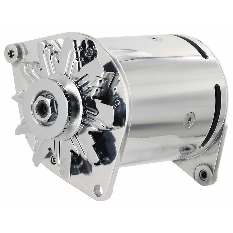 Ford PowerGEN Swing Mount Alternator Polished
