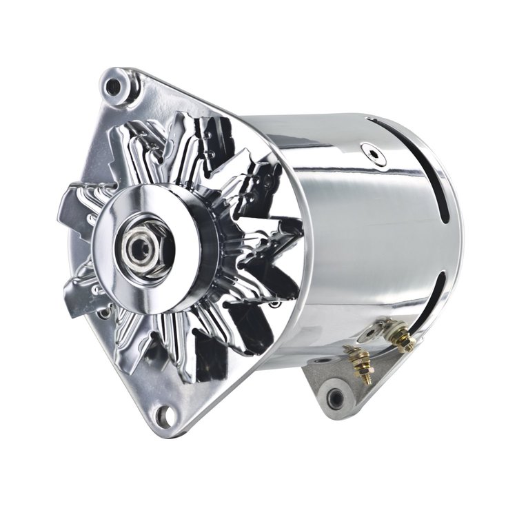 PowerGEN Swing Mount Alternator for 1956-57 Ford Thunderbird [Polished]