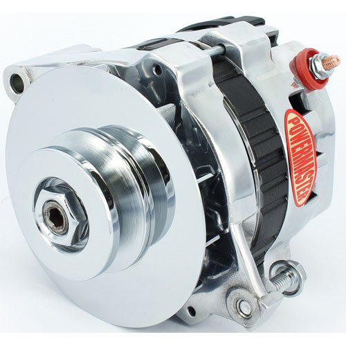 GM 5X5 Compact Race Alternator Polished