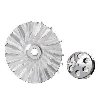 Finishing Touch Polished Kit 140mm Fan & Baffle