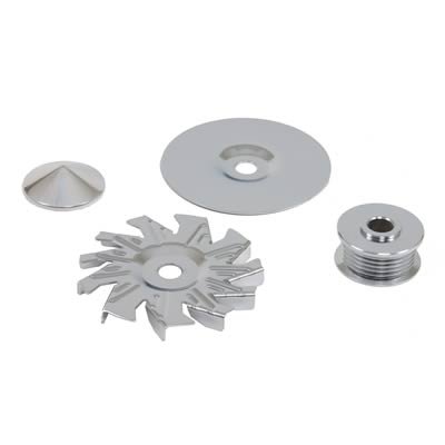 Finishing Touch Polished Kit 140mm Fan & Baffle