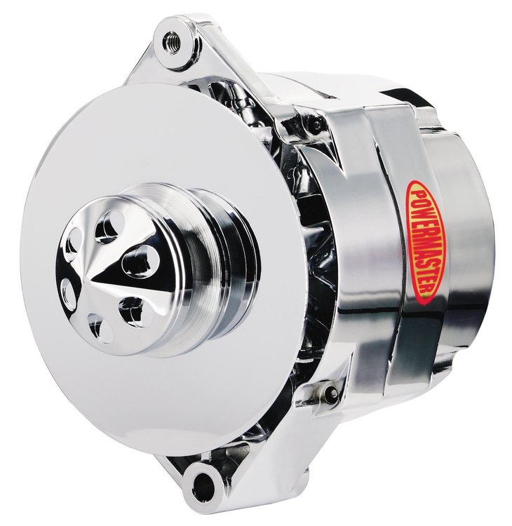 GM 12si-Style Alternator Chrome